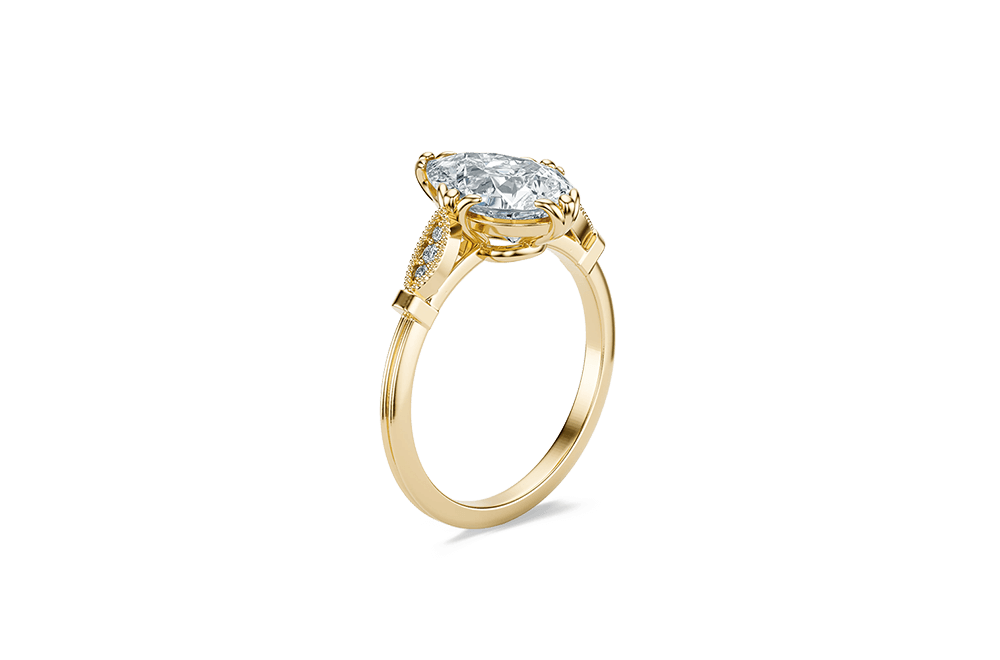 Side view of HEALING ring