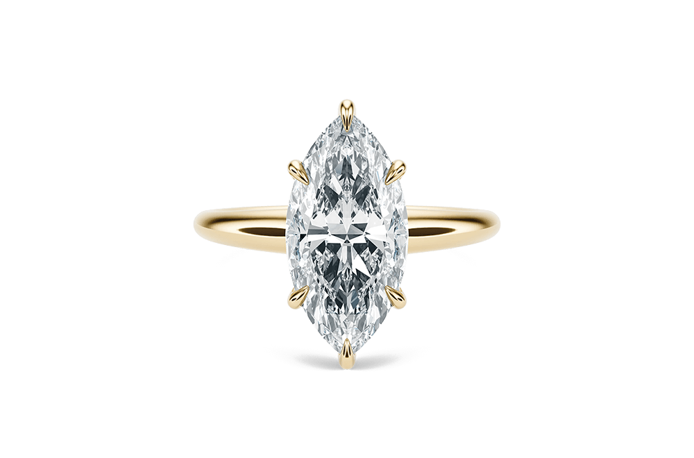 Front view of MYSELF ring