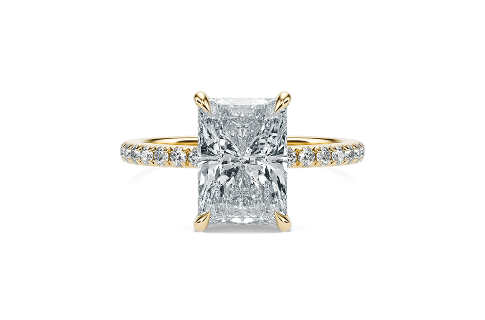 Front view of NEW BEGINNING ring