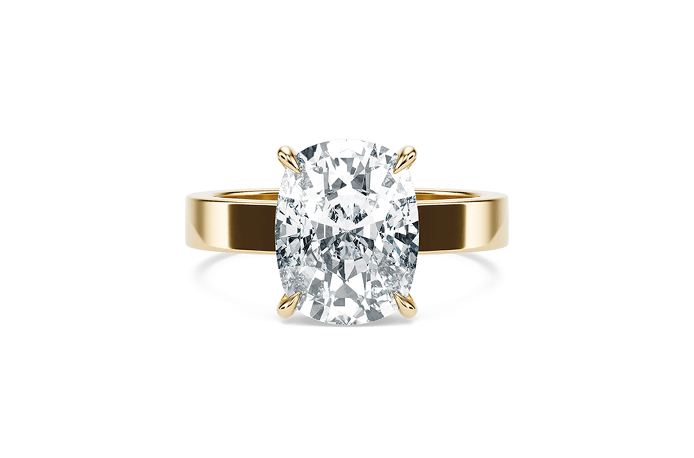 Front view of PEACE ring